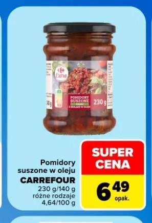 Pomidory suszone w oleju Carrefour