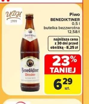Piwo Benediktiner Weissbier
