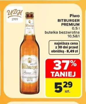 Piwo Bitburger Premium