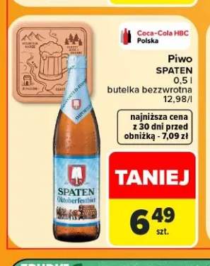 Piwo Spaten Oktoberfestbier