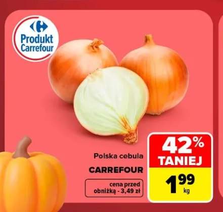 Cebula polska Carrefour
