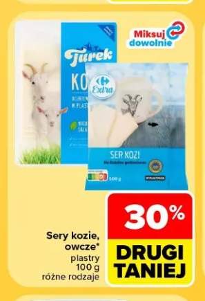 Ser kozi w plastrach +1 wariant