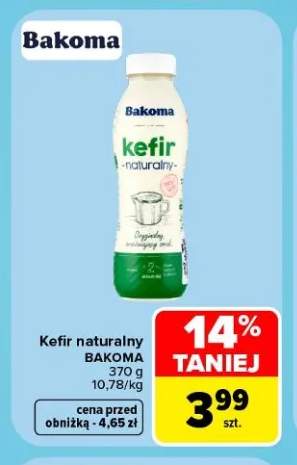 Kefir naturalny Bakoma