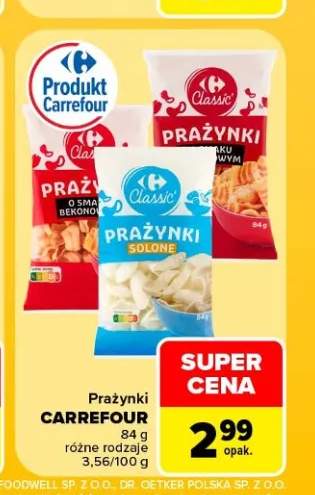 Prażynki Carrefour