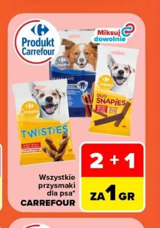 Przysmaki dla psa Carrefour