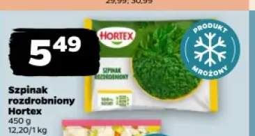 szpinak mrożony