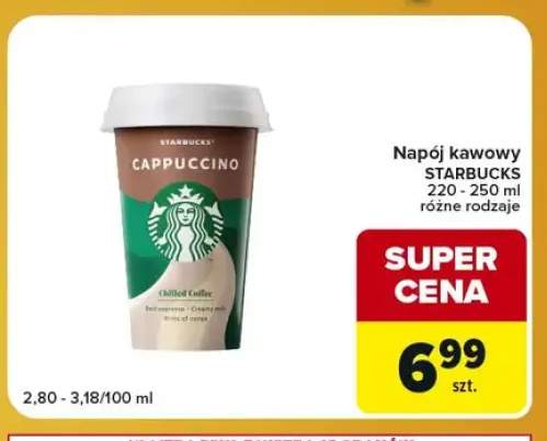 Napój kawowy Starbucks