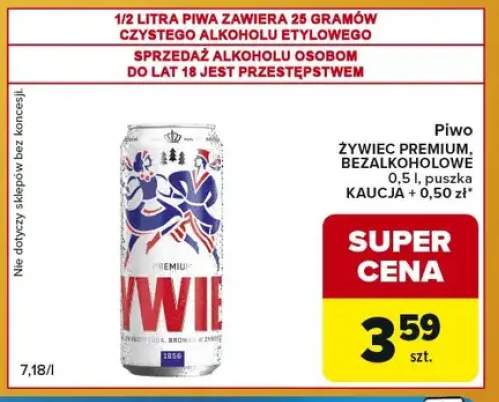 Piwo Żywiec Premium +1 wariant