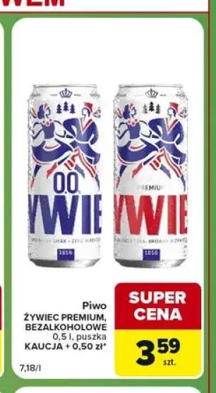 Piwo Żywiec Premium +1 wariant