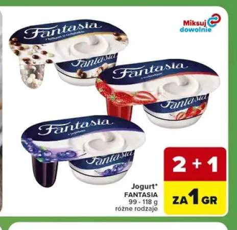 Jogurt Fantasia z kulkami w czekoladzie +3 warianty