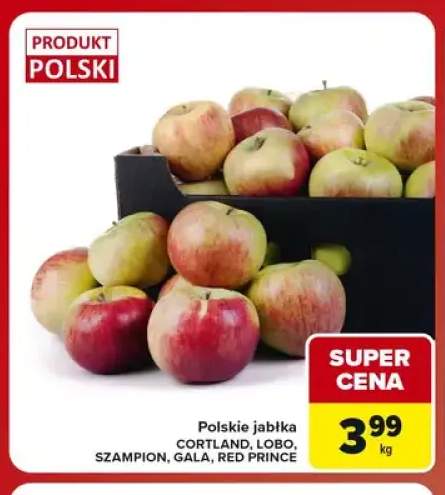 Polskie jabłka Cortland +4 warianty