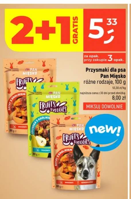 przysmaki dla psa