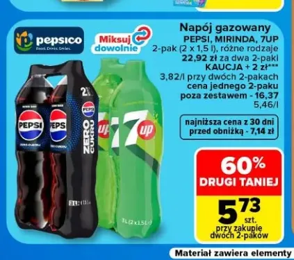 Napój gazowany Pepsi 2-pak +2 warianty