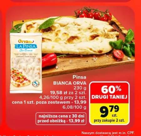 Pinsa Bianca Orva
