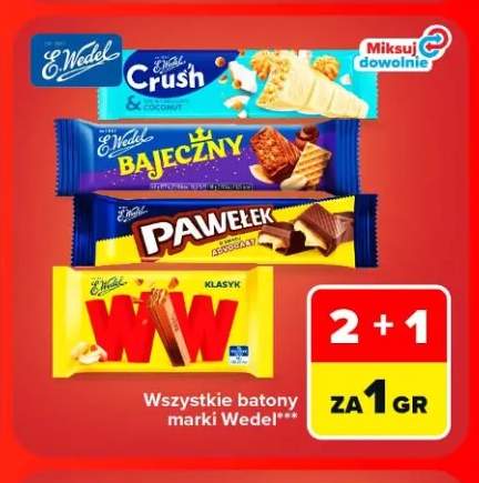 Batony marki Wedel +4 warianty