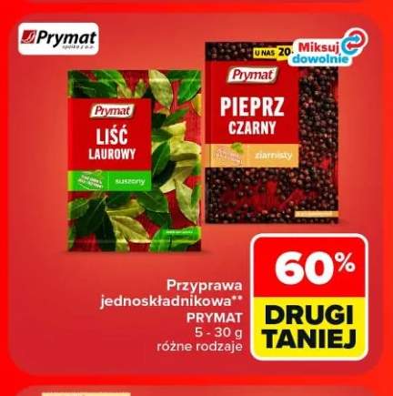 Przyprawa jednoskładnikowa liść laurowy Prymat +1 wariant