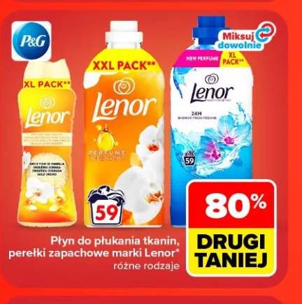 Płyn do płukania tkanin Lenor +1 wariant