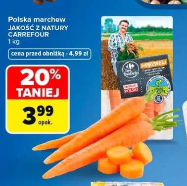 Marchew polska Jakość z Natury Carrefour