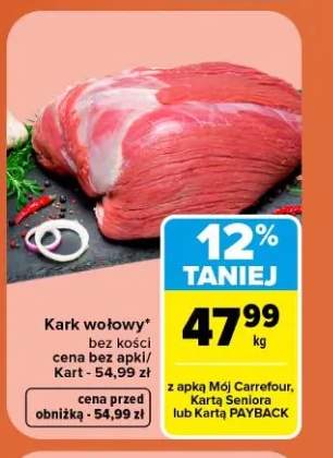 Kark wołowy bez kości
