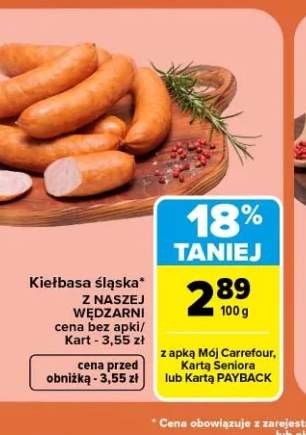 Kiełbasa śląska Z Naszej Wędzarni