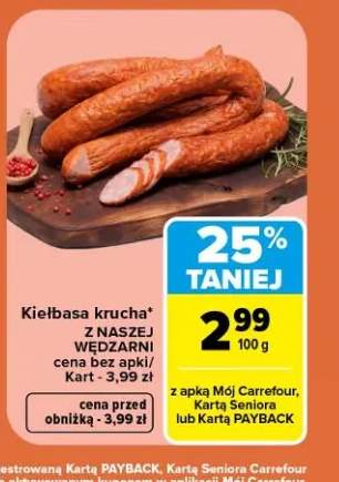 Kiełbasa krucha Z Naszej Wędzarni