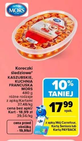 Koreczki śledziowe kaszubskie Mors +1 wariant