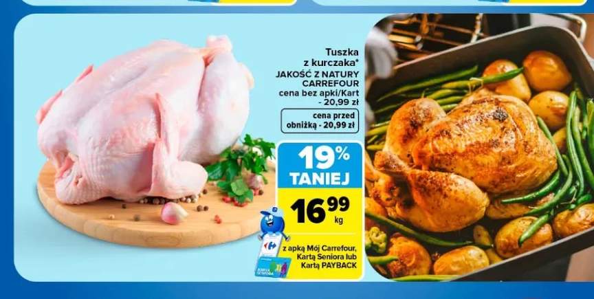 Tuszka z kurczaka Jakość z Natury Carrefour