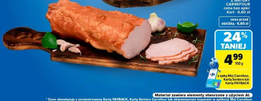 Polędwica wędzona Jakość z Natury Carrefour