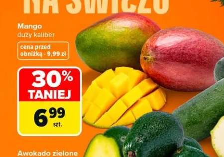 Mango duży kaliber