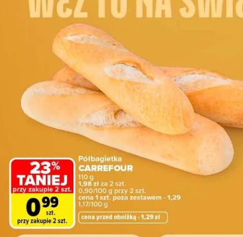 Półbagietka Carrefour