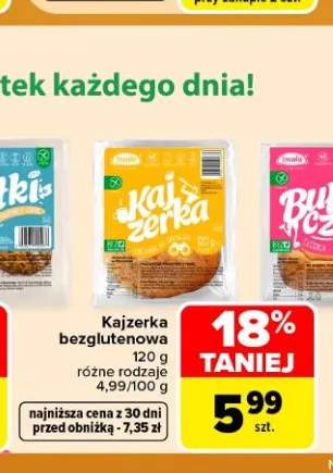 Kajzerka bezglutenowa Incola