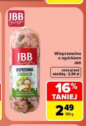 Wieprzowina z ogórkiem JBB