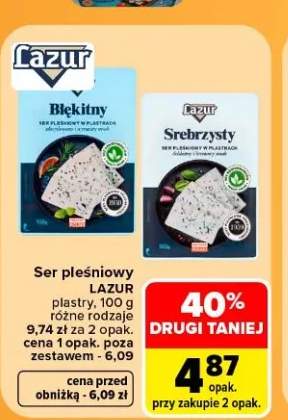 Ser pleśniowy Lazur plastry
