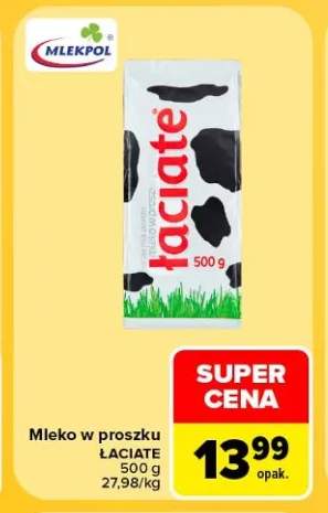 Mleko w proszku Łaciate