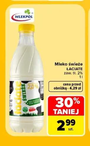 Mleko świeże Łaciate 2%