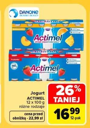 Jogurt Actimel 12-pak
