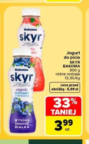 Jogurt do picia Skyr Bakoma