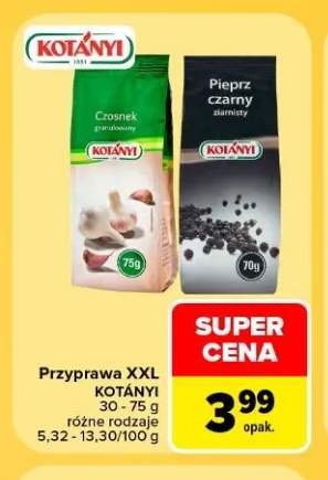 Przyprawa XXL czosnek granulowany Kotányi +1 wariant