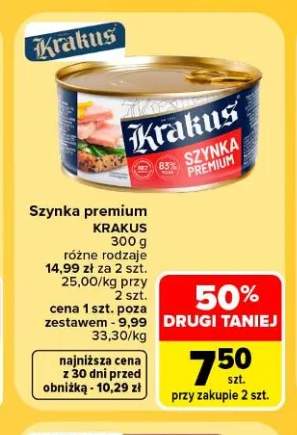 Szynka premium Krakus