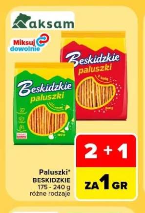 Paluszki Beskidzkie z solą +1 wariant
