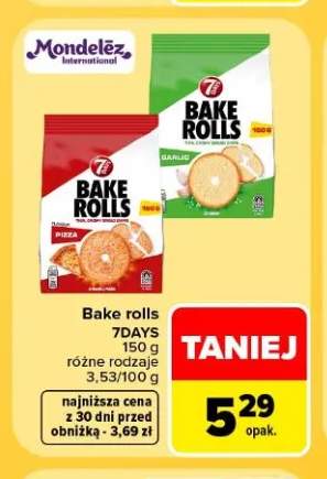 Bake rolls 7Days pizza +1 wariant