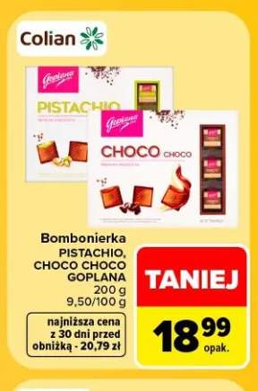 Bombonierka Pistachio Goplana +1 wariant