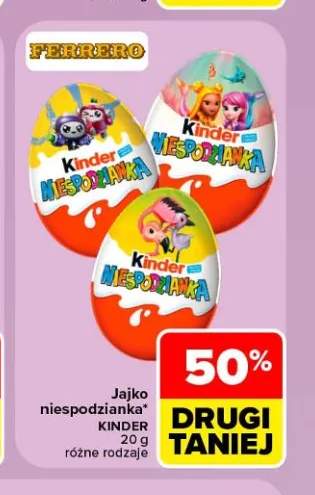Jajko niespodzianka Kinder