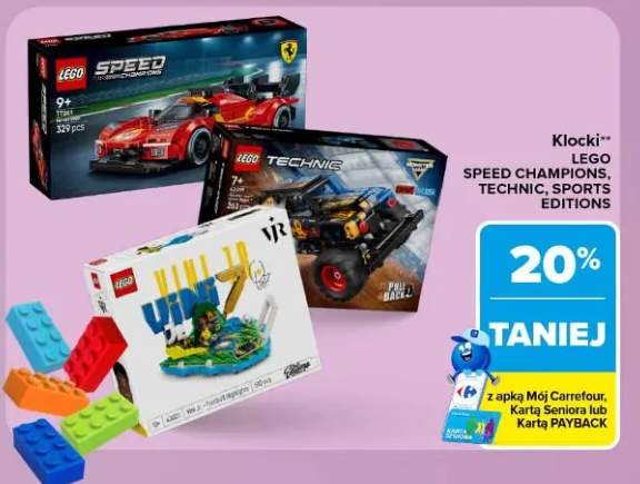 Klocki LEGO Speed Champions +2 warianty