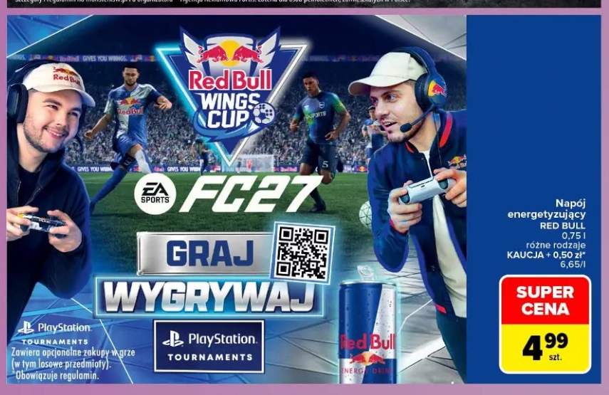 Napój energetyzujący Red Bull