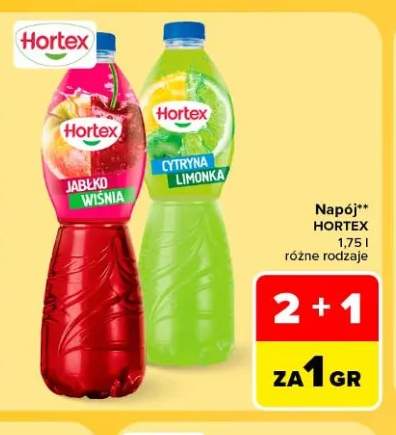 Napój Hortex jabłko wiśnia +1 wariant