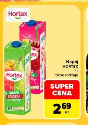 Napój Hortex jabłko gruszka +1 wariant