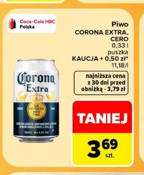 Piwo Corona Extra +1 wariant