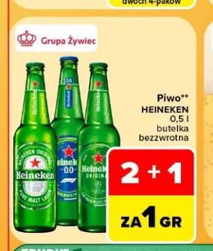 Piwo Heineken +1 wariant