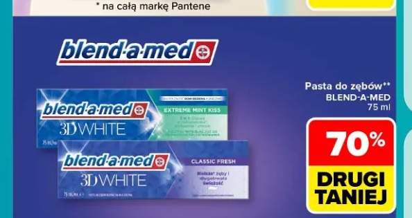Pasta do zębów Blend-a-med 3D White Extreme Mint Kiss +1 wariant